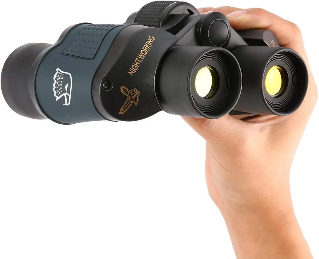 دوربین دوچشمی حرفه ای 60x60 16000M HD دید در شب برای پیاده روی، مسافرت، کار در مزرعه، جنگلداری و حفاظت از آتش