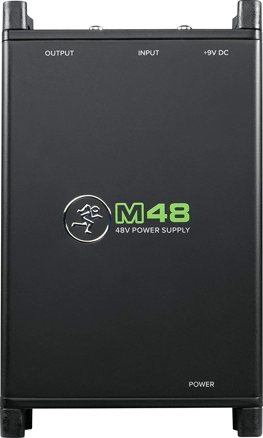 منبع تغذیه 48 ولت Mackie، ورودی و خروجی XLR 3 پین، عملکرد شفاف و بدون نویز، ساختار فولادی مستحکم، مشکی | M48