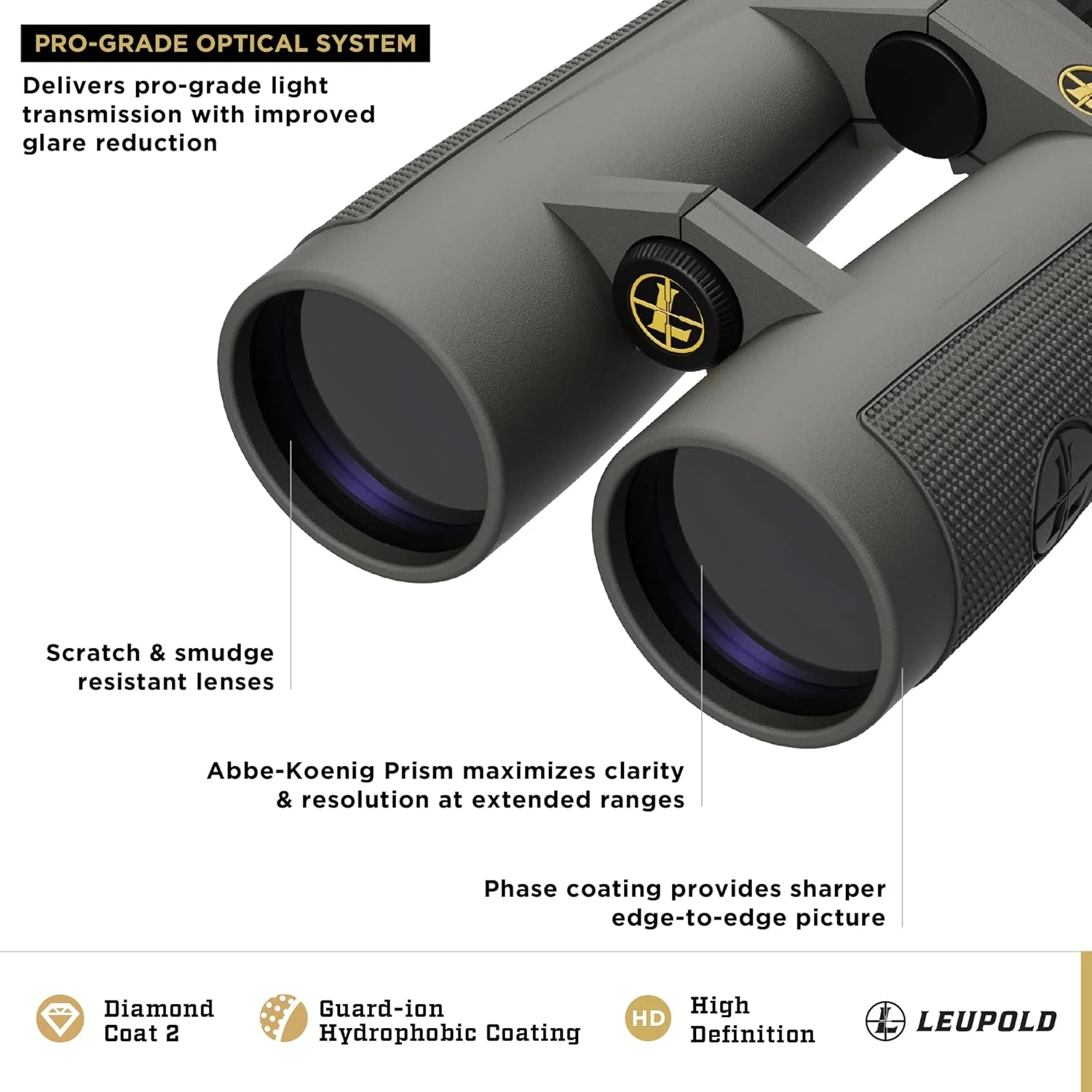 دوربین دوچشمی لوپولد BX-5 Santiam HD، 12x50 میلی‌متر (175856)