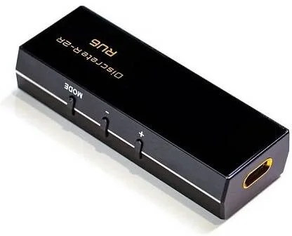 Cayin RU6، دانگل DAC/Amp قابل حمل USB با DAC R-2R مجزا 24 بیتی، پشتیبانی از PCM 384kHz و DSD64/128/256، خروجی هدفون دوگانه، نمایشگر OLED و شاسی آلومینیومی CNC، مشکی | RU6