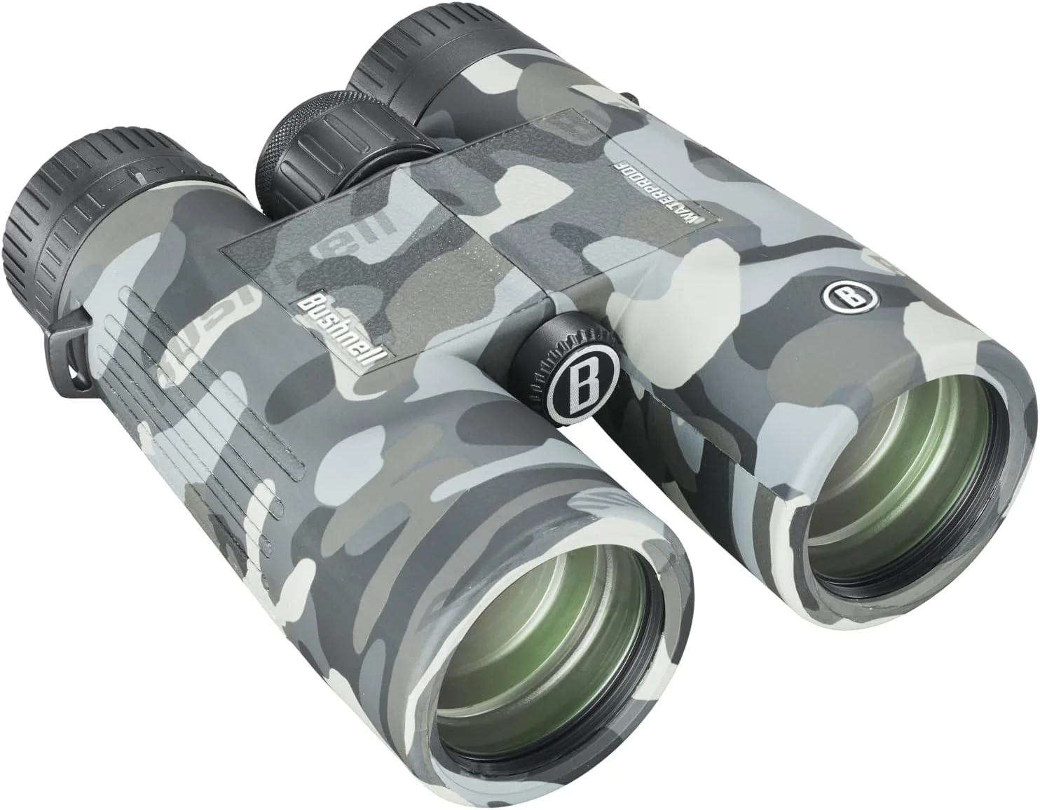 دوربین دوچشمی بوشنل Blackout Camo 10x42 IPX7 ضد آب با لنزهای پوشش داده شده چند لایه و روکش لاستیکی بادوام، دوربین دوچشمی برای شکار، قایق‌رانی و تماشای پرندگان