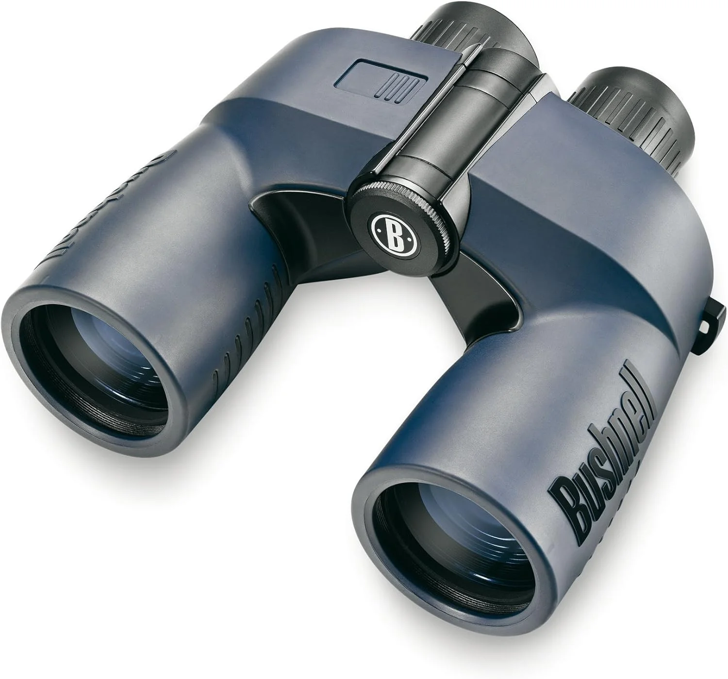 دوربین دوچشمی دریایی بوشنل 7x50mm با منشور Porro، ضد آب/ضد مه با قطب نمای دیجیتال و شیب سنج، آبی