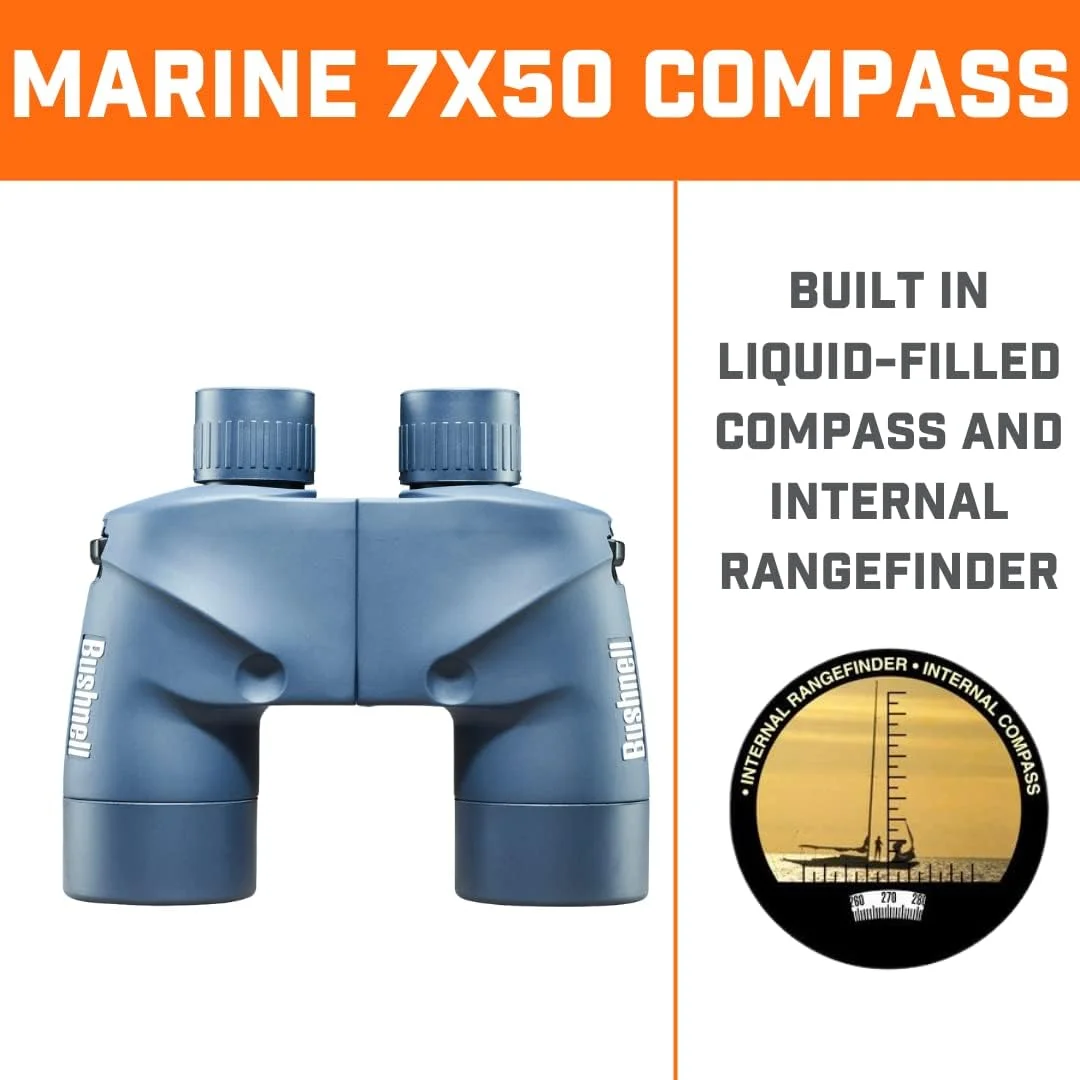 دوربین دوچشمی با قطب نما، 7x50