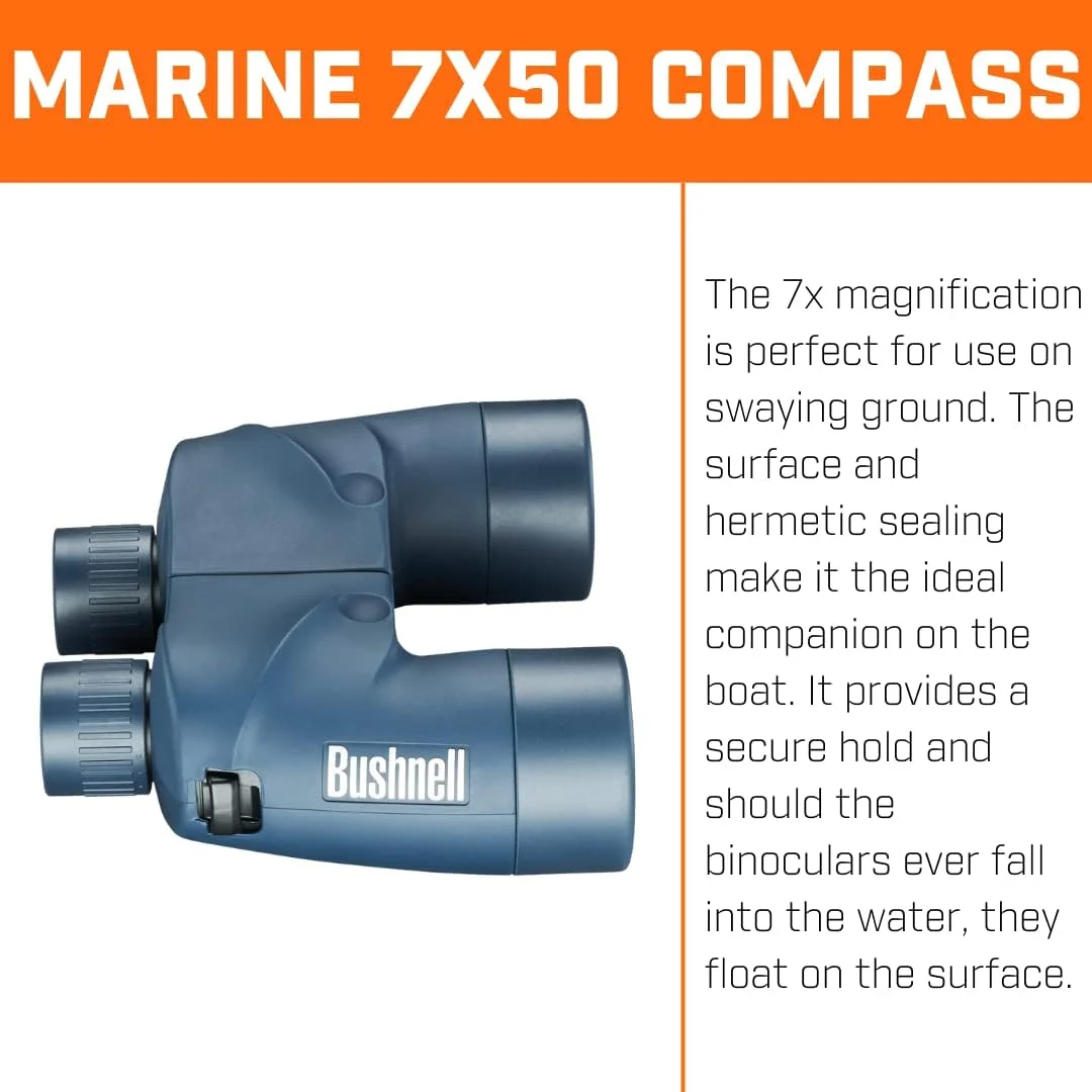 دوربین دوچشمی با قطب نما، 7x50