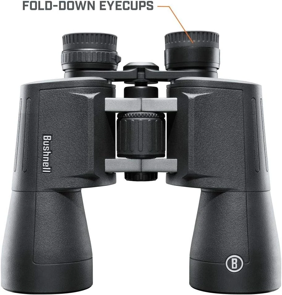 دوربین دوچشمی بوشنل PowerView 2، دوربین دوچشمی با کیفیت بالا با لنزهای چند لایه، شاسی آلیاژ آلومینیوم بادوام، میدان دید گسترده، ایده آل برای تماشای حیات وحش، پیاده روی و رویدادهای ورزشی