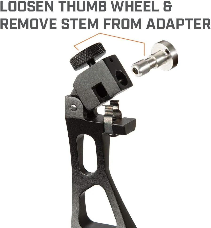 آداپتور سه پایه دوربین دوچشمی بوشنل با قابلیت رهاسازی سریع مدل BAHQRADPT، سایز واحد آداپتور سه پایه دوربین دوچشمی بوشنل با قابلیت رهاسازی سریع مدل BAHQRADPT، سایز واحد