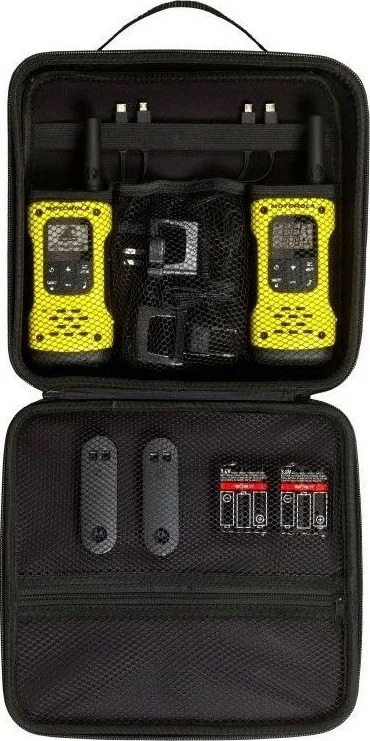 واکی تاکی های موتورولا TLKR T92 H2O، برد تا 10 کیلومتر، 8 کانال و 121 کد زرد | A9P00811YWCMAG