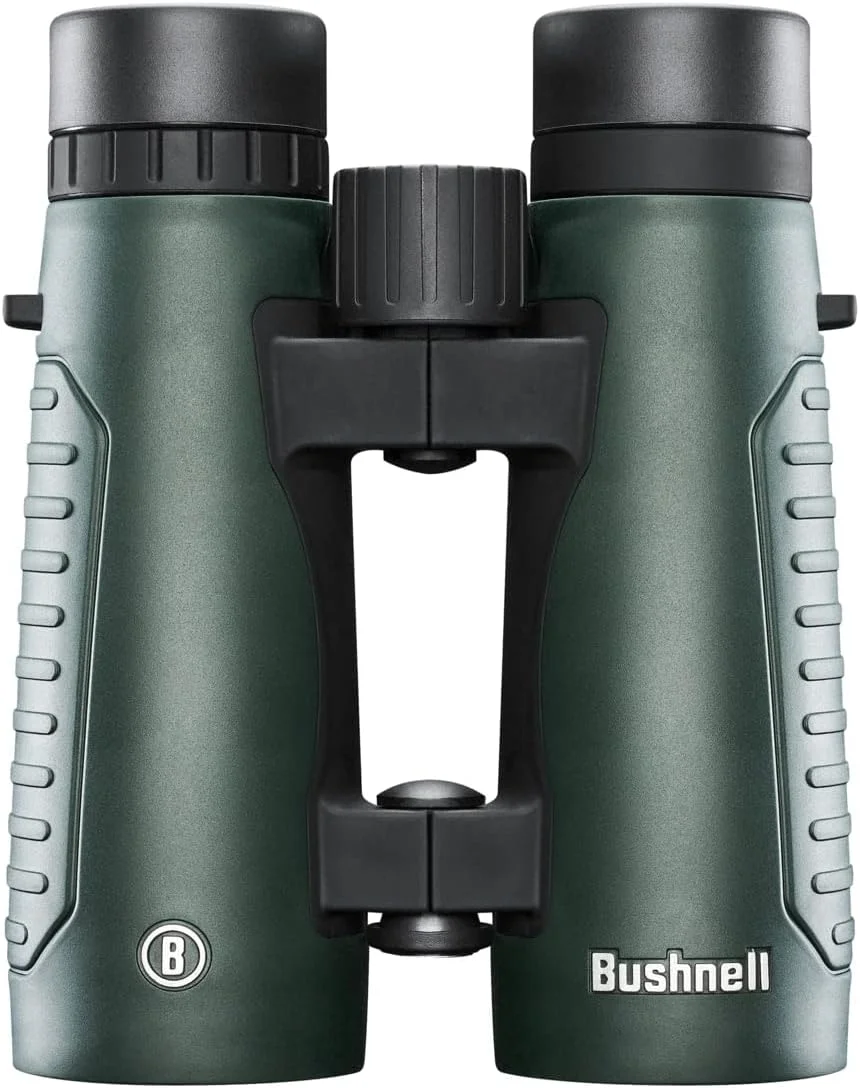 دوربین دوچشمی بوشنل اکسکرشن 10x42 میلی‌متری HD ضد آب/ضد مه برای تماشای پرندگان، شکار و فعالیت‌های فضای باز، سبز