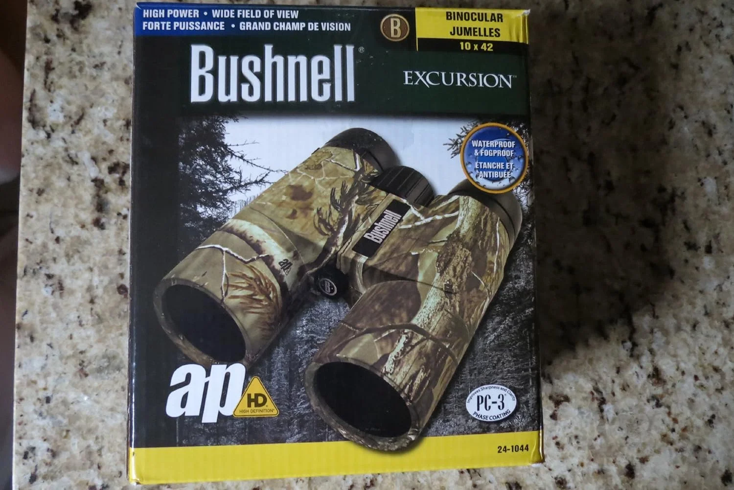 دوربین دوچشمی بوشنل اکسکرشن 10x42 ضد آب و ضد مه (طرح استتار Realtree AP)