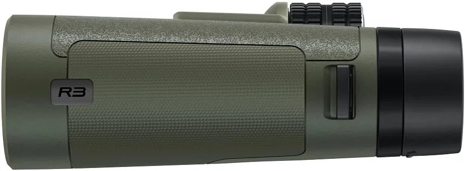 دوربین دوچشمی بوشنل R3 به همراه بند سینه‌بند Vault Lite Bino، سیستم اپتیک HD، لنزهای پوشش داده شده چند لایه، پوشش EXO Barrier، ضد آب IPX7 - دوربین دوچشمی برای تماشای پرندگان و مشاهده حیات وحش