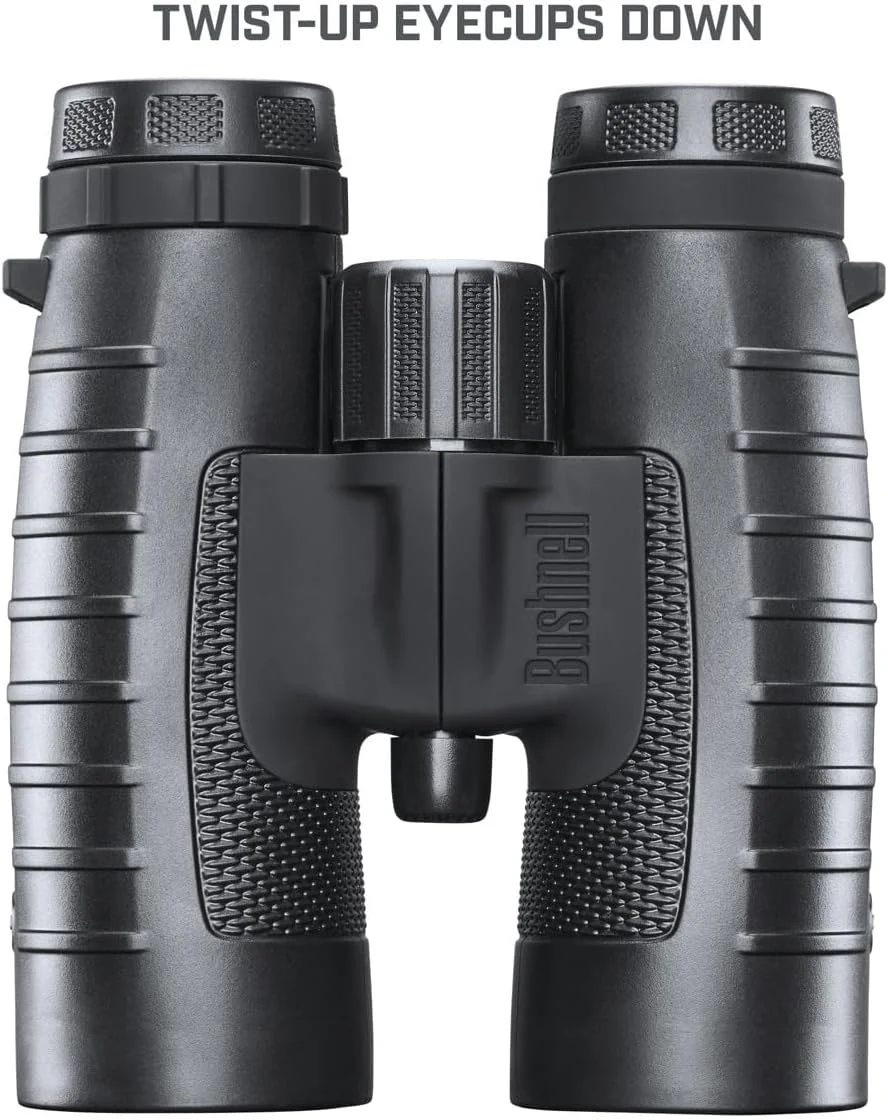 دوربین شکاری بوشنل مناسب شکارچیان و تماشای پرندگان، 10x42 میلی‌متر، Trophy XLT، دوربین دوچشمی ضدآب برای بزرگسالان، با زاویه دید 6.2 درجه، مشکی