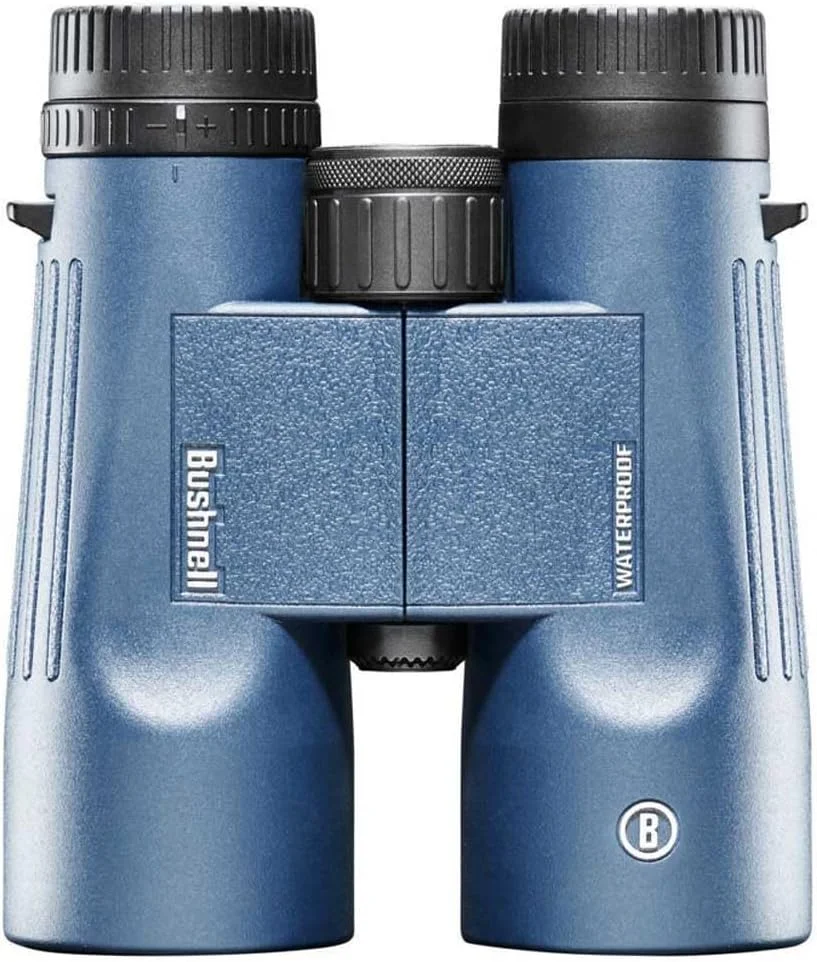 دوربین دوچشمی بوشنل H2O 8x42 میلی‌متری، ضد آب و ضد مه برای قایق‌رانی، پیاده‌روی و کمپینگ، آبی چندلایه