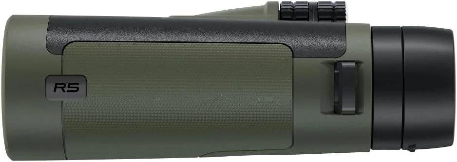 دوربین شکاری بوشنل R5 8x42 به همراه بند سینه‌ای Vault Lite Bino، پوشش فاز 3، پوشش دی الکتریک، لایه محافظ EXO، ضد آب IPX7 - دوربین شکاری برای شکار و تماشای پرندگان