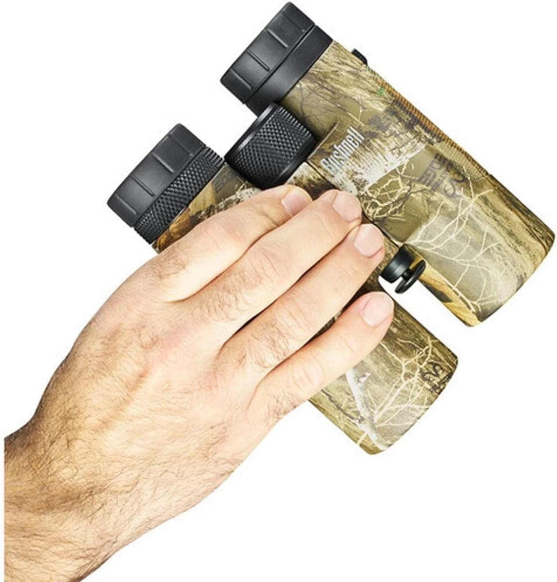 دوربین شکاری بوشنل Powerview 10x42 BoneCollector، دوربین شکاری برای بزرگسالان با کاربرد چند منظوره با طرح استتار Realtree Edge