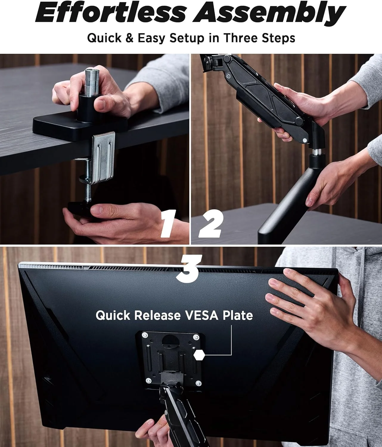 پایه مانیتور تکی رومیزی با فنر گازی VESA برای صفحه نمایش های کامپیوتر 13 تا 34 اینچ، گیره C و پایه رومیزی Grommet، بازوی قابل تنظیم ارتفاع تا 10 کیلوگرم، VESA مناسب 75/100 میلی متر، مشکی MA10E-S پایه مانیتور تکی رومیزی با فنر گازی VESA برای صفحه نمایش های کامپیوتر 13 تا 34 اینچ، گیره C و پایه رومیزی Grommet، بازوی قابل تنظیم ارتفاع تا 10 کیلوگرم، VESA مناسب 75/100 میلی متر، مشکی MA10E-S