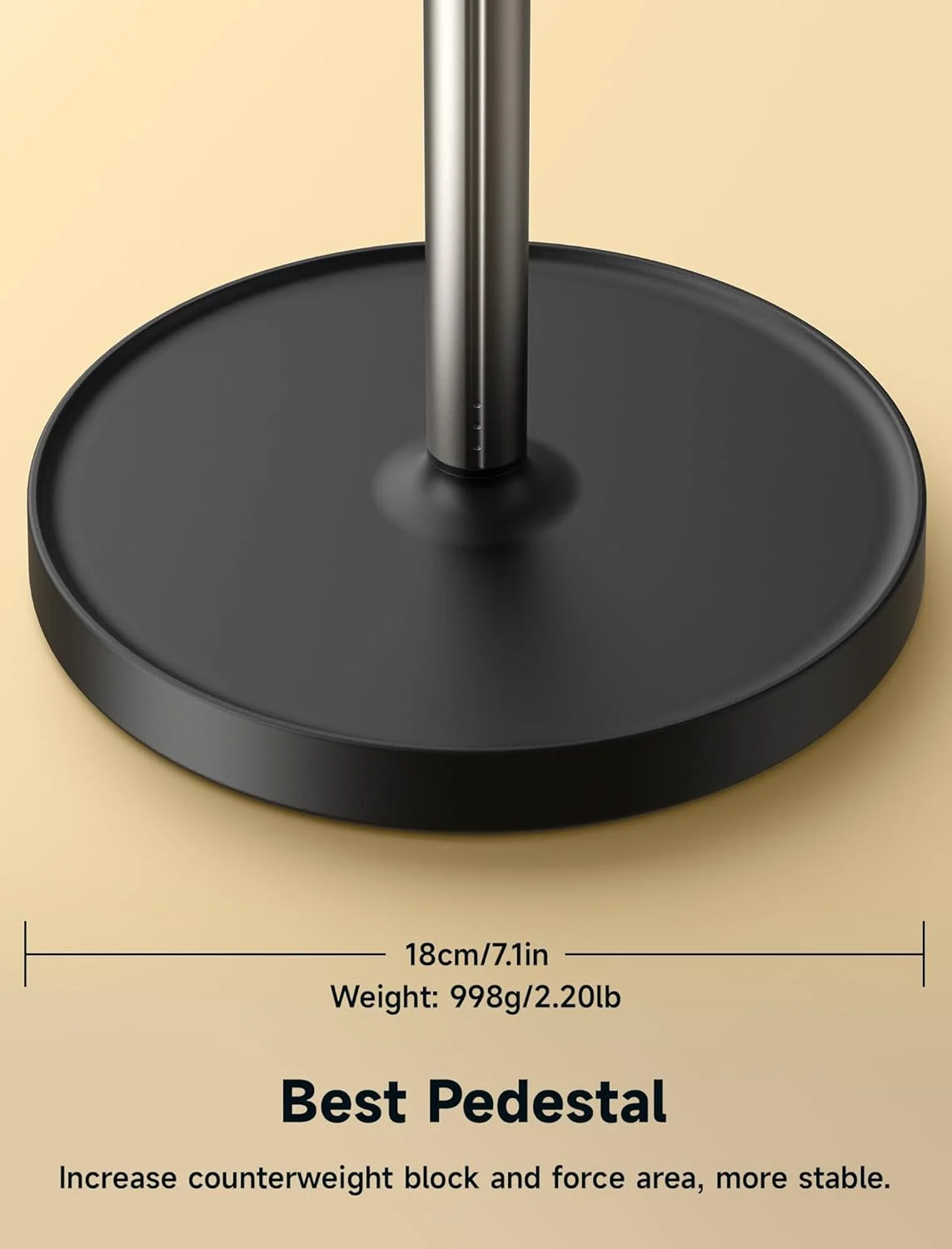 پایه مغناطیسی JSAUX برای مانیتور قابل حمل FlipGo 16"، 15.6" و 13.5"، چرخش 180 درجه، تنظیم آزادانه ارتفاع و زوایای مختلف، پایه پایدار برای مانیتور FlipGo پایه مغناطیسی JSAUX برای مانیتور قابل حمل FlipGo 16"، 15.6" و 13.5"، چرخش 180 درجه، تنظیم آزادانه ارتفاع و زوایای مختلف، پایه پایدار برای مانیتور FlipGo