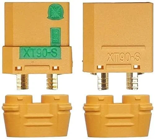 اتصالات ضد جرقه XT90-S، مجموعه دوشاخه برای موتور براشلس و باتری لیپو، 5 جفت اتصالات الکتریکی ضد جرقه برای مسابقات پهپاد