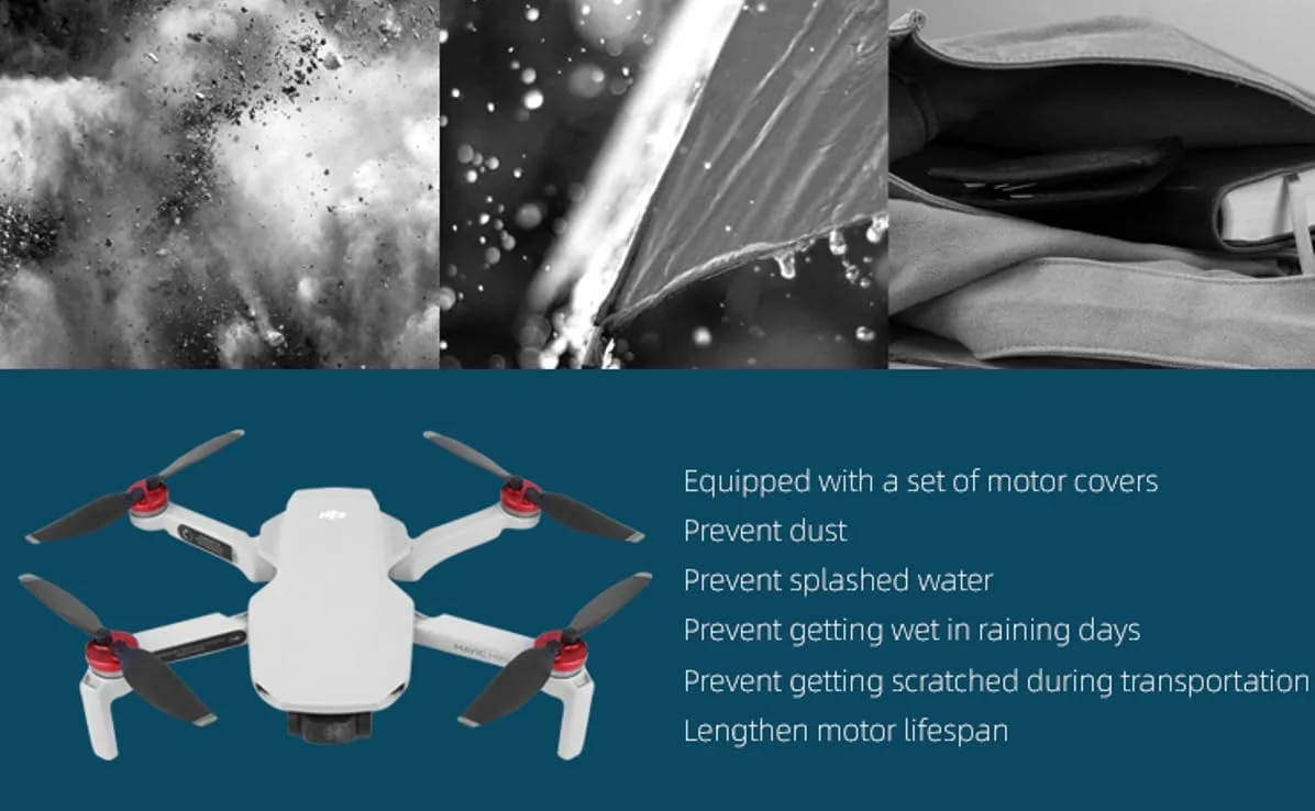 محافظ موتور BTG برای DJI Mini 4 Pro/3 Pro/3/SE، درپوش های محافظ موتور هواپیماهای بدون سرنشین (قرمز) محافظ موتور BTG برای DJI Mini 4 Pro/3 Pro/3/SE، درپوش های محافظ موتور هواپیماهای بدون سرنشین (قرمز)