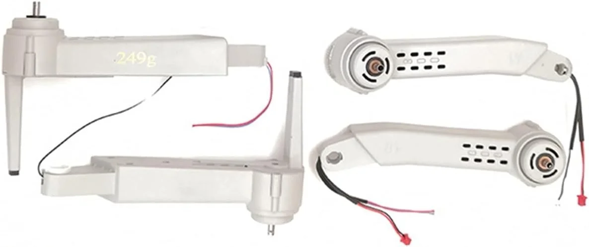 بازوی تاشو با موتور و ملخ، کیت قطعات یدکی کوادروتور، مناسب برای پهپادهای مدل S162 و S162pro