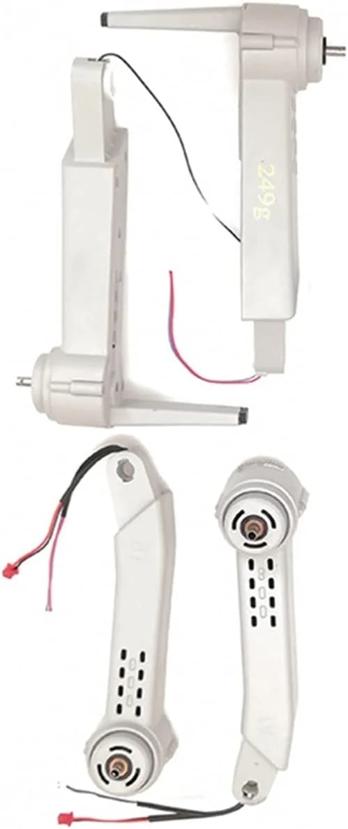 بازوی تاشو با موتور و ملخ، کیت قطعات یدکی کوادروتور، مناسب برای پهپادهای مدل S162 و S162pro