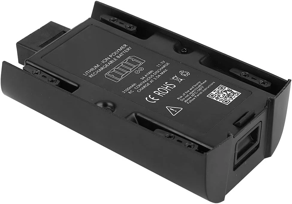 باتری جایگزین Cryfokt، باتری 3100mAh، ظرفیت بزرگ 11.1 ولت برای Parrot Bebop