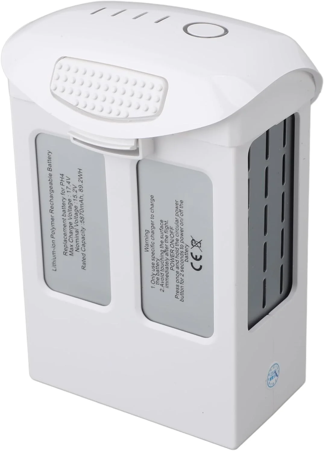 باتری ۵۸۷۰ میلی آمپر ساعتی برای پهپادهای سری Phantom 4 Pro, 4A, 4P Plus, 4 Pro V2.0, RTK Multi Spectrum، باتری جایگزین ۱۵.۲ ولت با قابلیت اتصال به برنامه و لوازم جانبی پهپاد