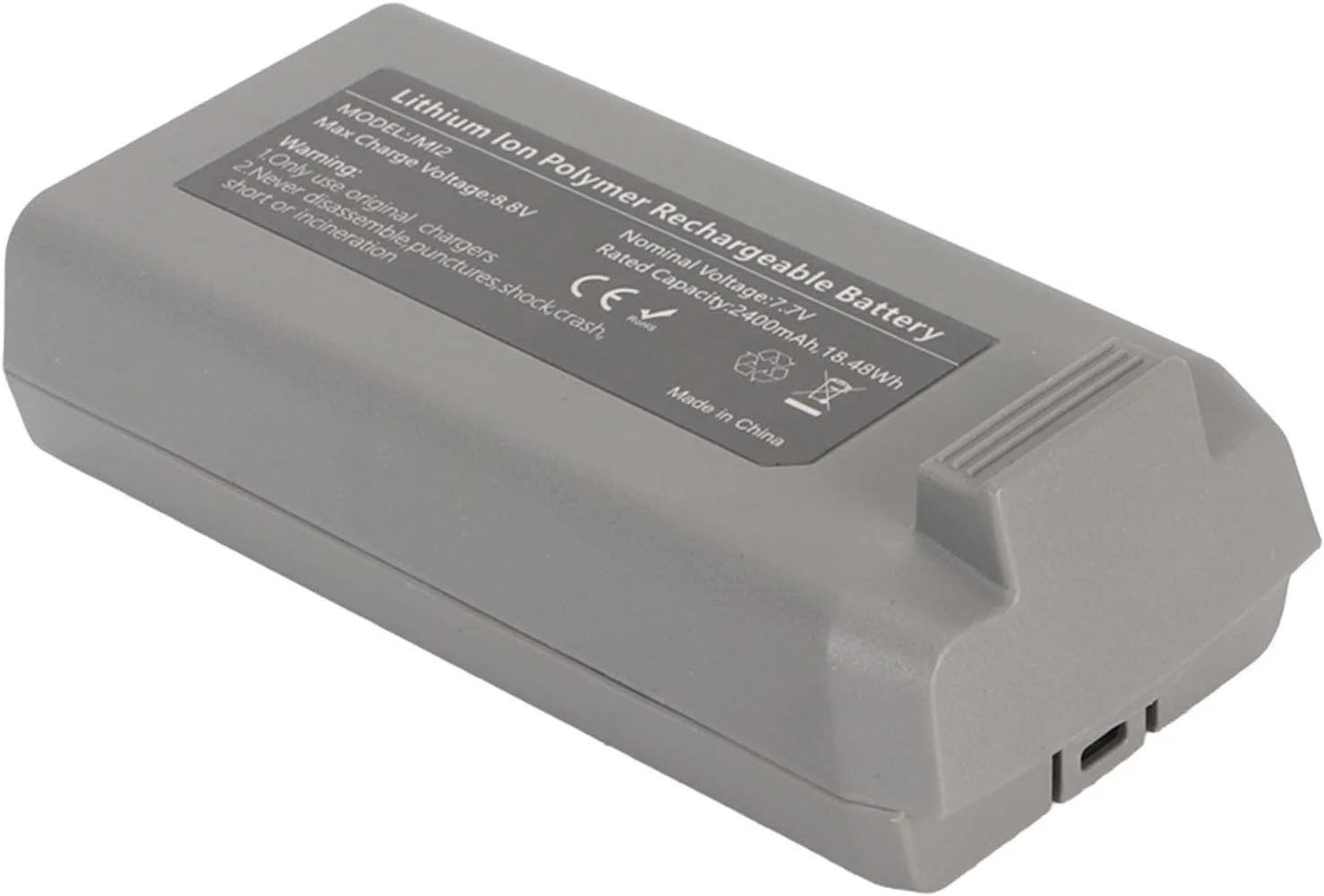 باتری هوشمند Cryfokt، باتری یدکی قابل شارژ 2400mAh برای مینی 2 SE