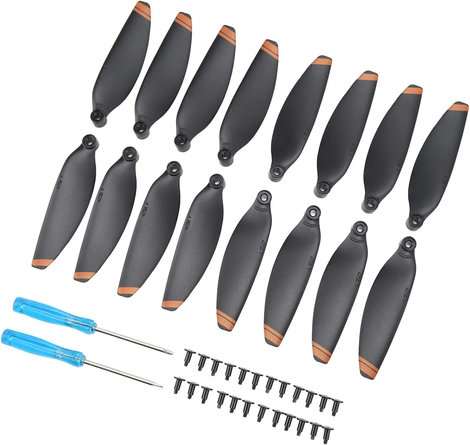 پروانه های جایگزین پهپاد Cryfokt، تیغه های پروانه پهپاد بهتر PC کم صدا برای هواپیمای RC