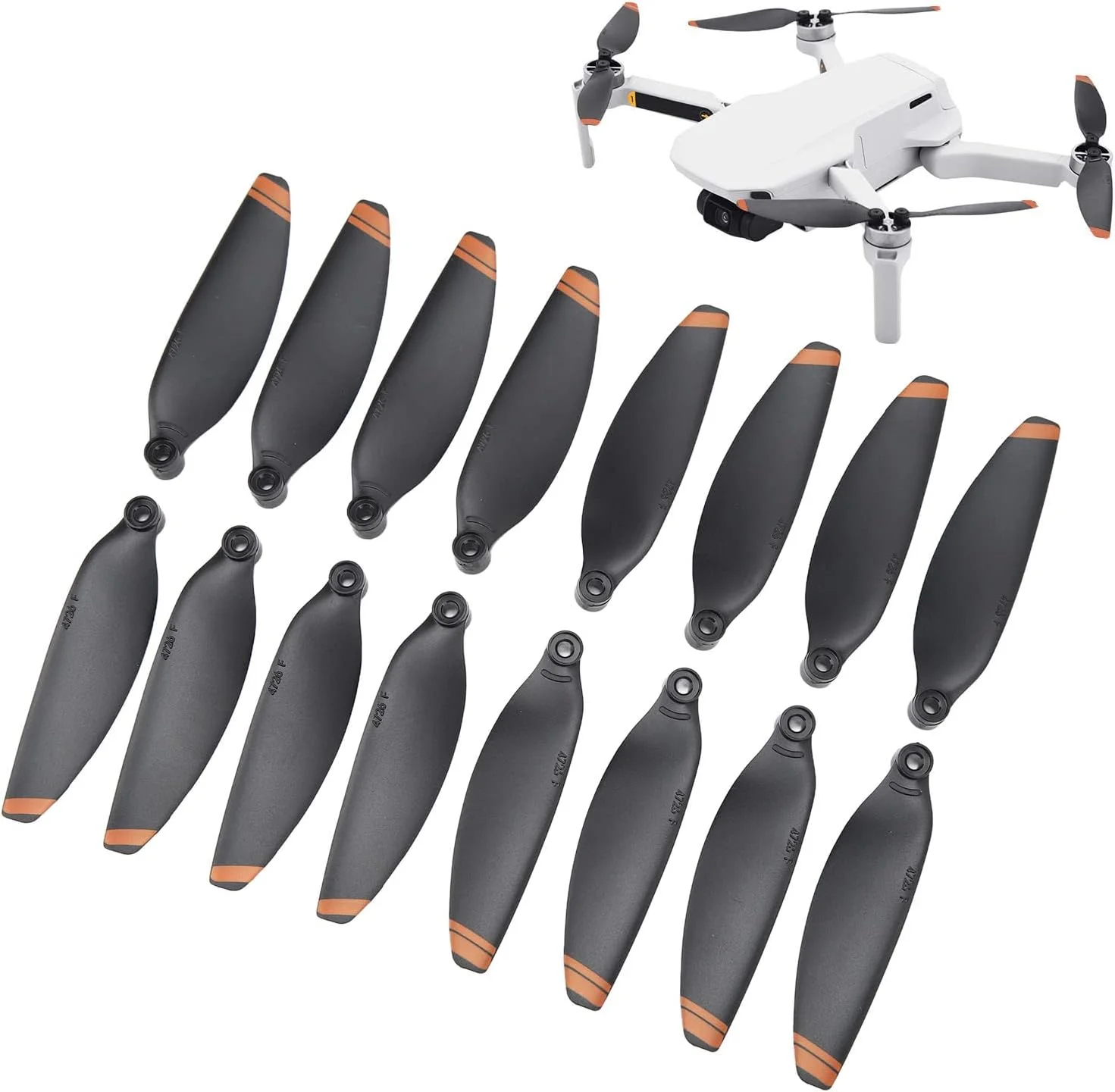 پروانه های جایگزین پهپاد Cryfokt، تیغه های پروانه پهپاد بهتر PC کم صدا برای هواپیمای RC پروانه های جایگزین پهپاد Cryfokt، تیغه های پروانه پهپاد بهتر PC کم صدا برای هواپیمای RC