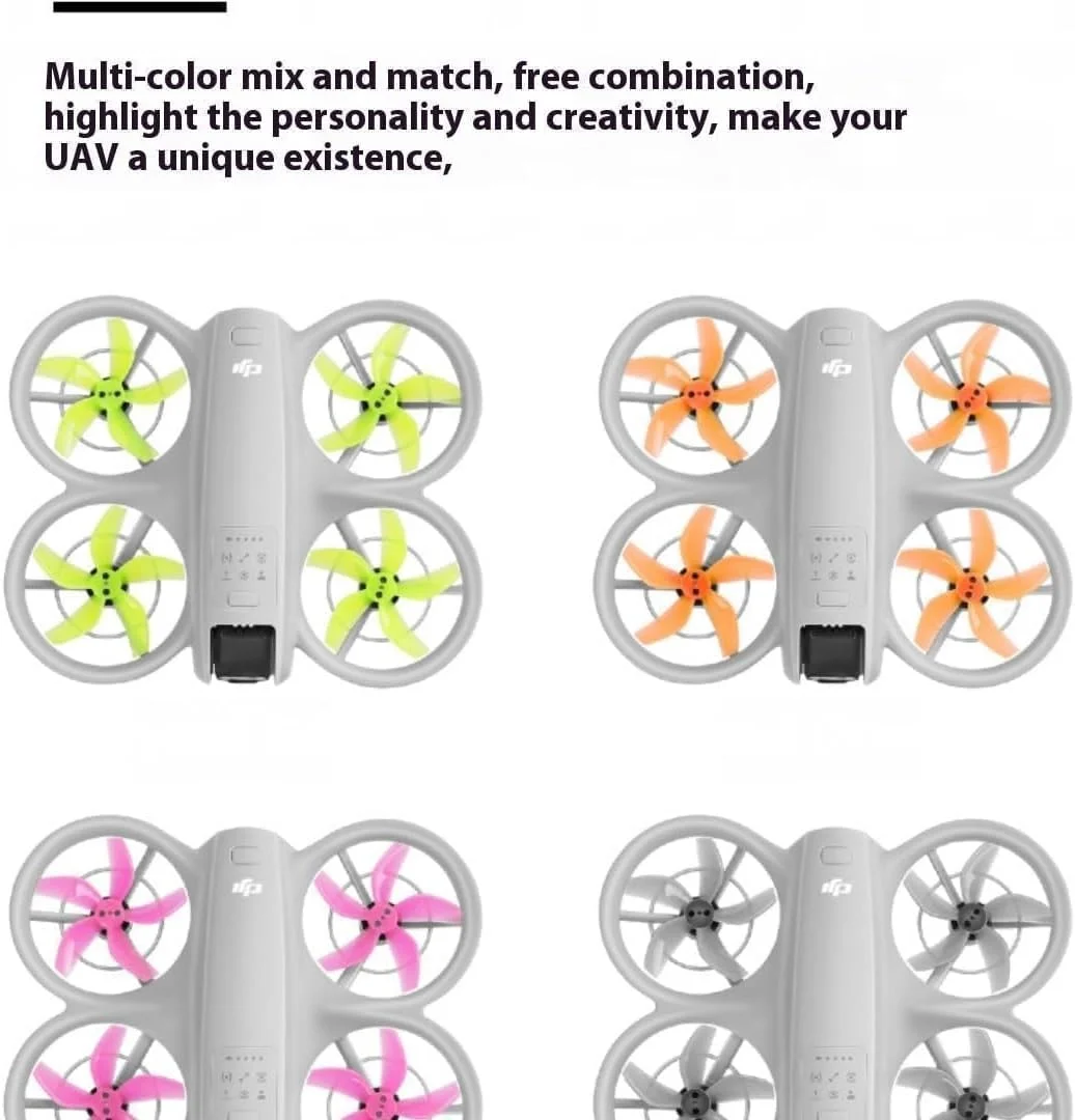 پره های ملخ رنگارنگ، قدرت بی صدا، کاهش نویز، جایگزینی بال های هواپیماهای متقاطع، لوازم جانبی پهپاد برای DJI NEO پره های ملخ رنگارنگ، قدرت بی صدا، کاهش نویز، جایگزینی بال های هواپیماهای متقاطع، لوازم جانبی پهپاد برای DJI NEO