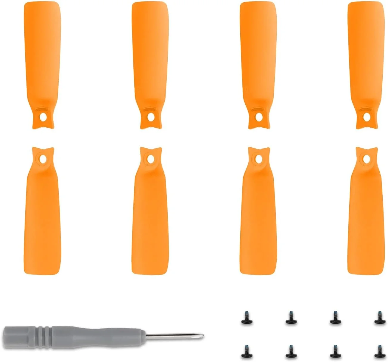پروانه های رنگی BTG 4022F برای لوازم جانبی کوادکوپتر DJI، ملخ های جایگزین (نارنجی)