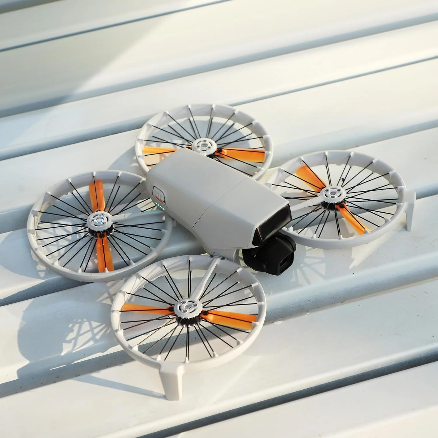 پروانه های رنگی BTG 4022F برای لوازم جانبی کوادکوپتر DJI، ملخ های جایگزین (نارنجی)