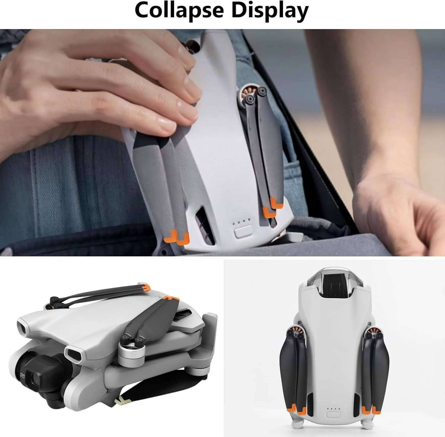 بوکگای مینی 3 پروانه، 16 عدد پروانه مینی 3 پهپاد به همراه 24 پیچ و پیچ گوشتی، لوازم جانبی پروانه مینی 3 برای تعویض پهپاد، کم صدا (نارنجی) بوکگای مینی 3 پروانه، 16 عدد پروانه مینی 3 پهپاد به همراه 24 پیچ و پیچ گوشتی، لوازم جانبی پروانه مینی 3 برای تعویض پهپاد، کم صدا (نارنجی)