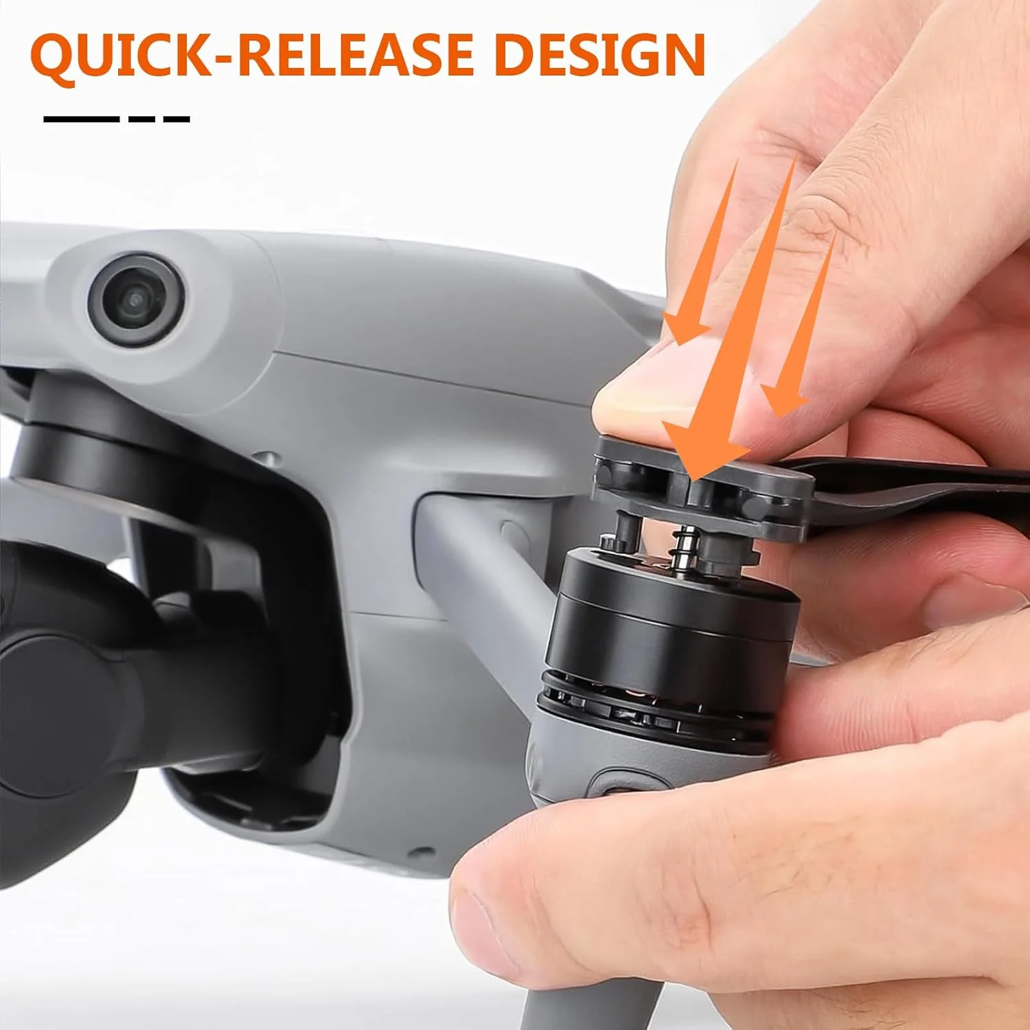 ملخ های DJI Air 3، ۸ عدد، نارنجی، کم صدا و پایدار، طراحی رهاسازی سریع ملخ های DJI Air 3، ۸ عدد، نارنجی، کم صدا و پایدار، طراحی رهاسازی سریع