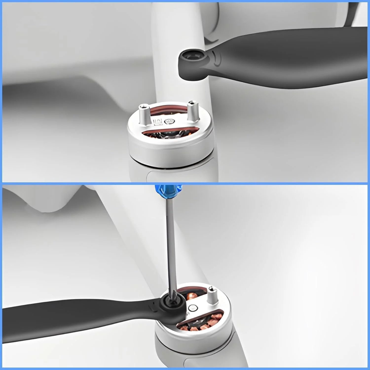 پروانه های مینی 4 پرو و مینی 3 پرو، تیغه های جایگزین پهپاد