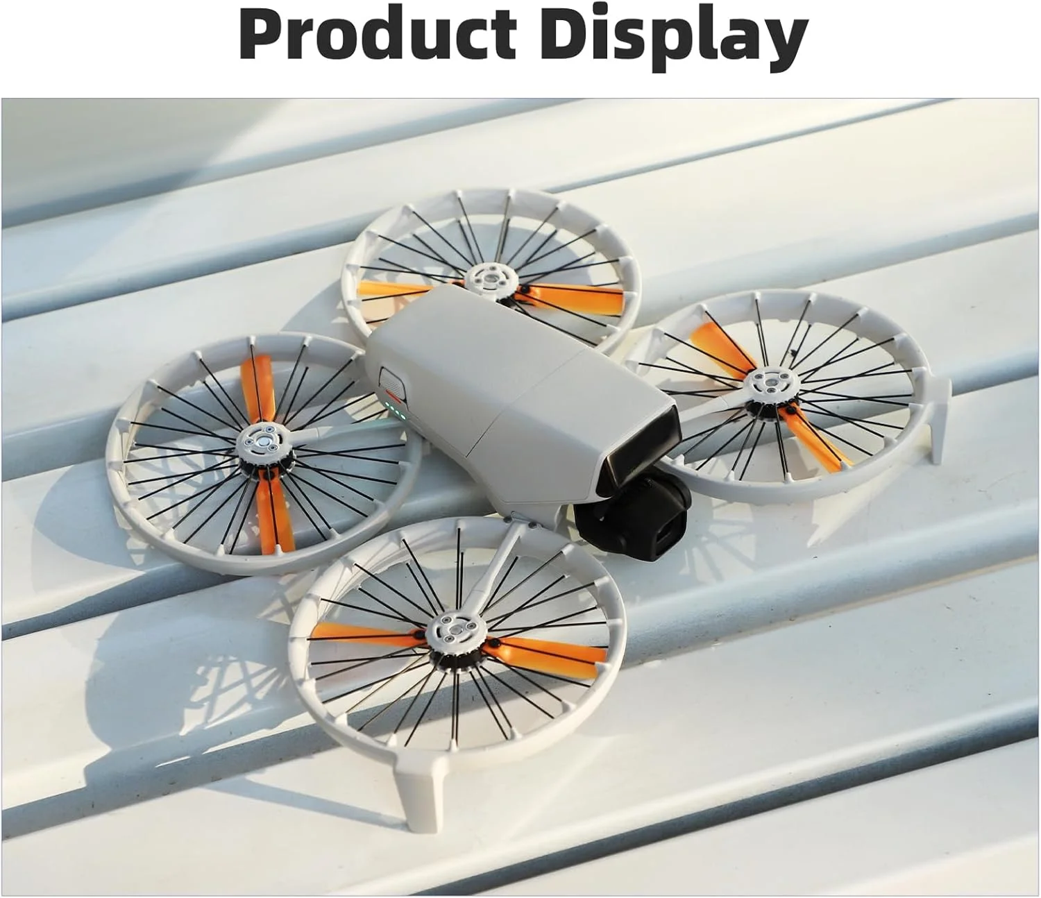 پروانه های رنگی BTG 4022F برای لوازم جانبی کوادکوپتر DJI، ملخ های جایگزین (نارنجی)