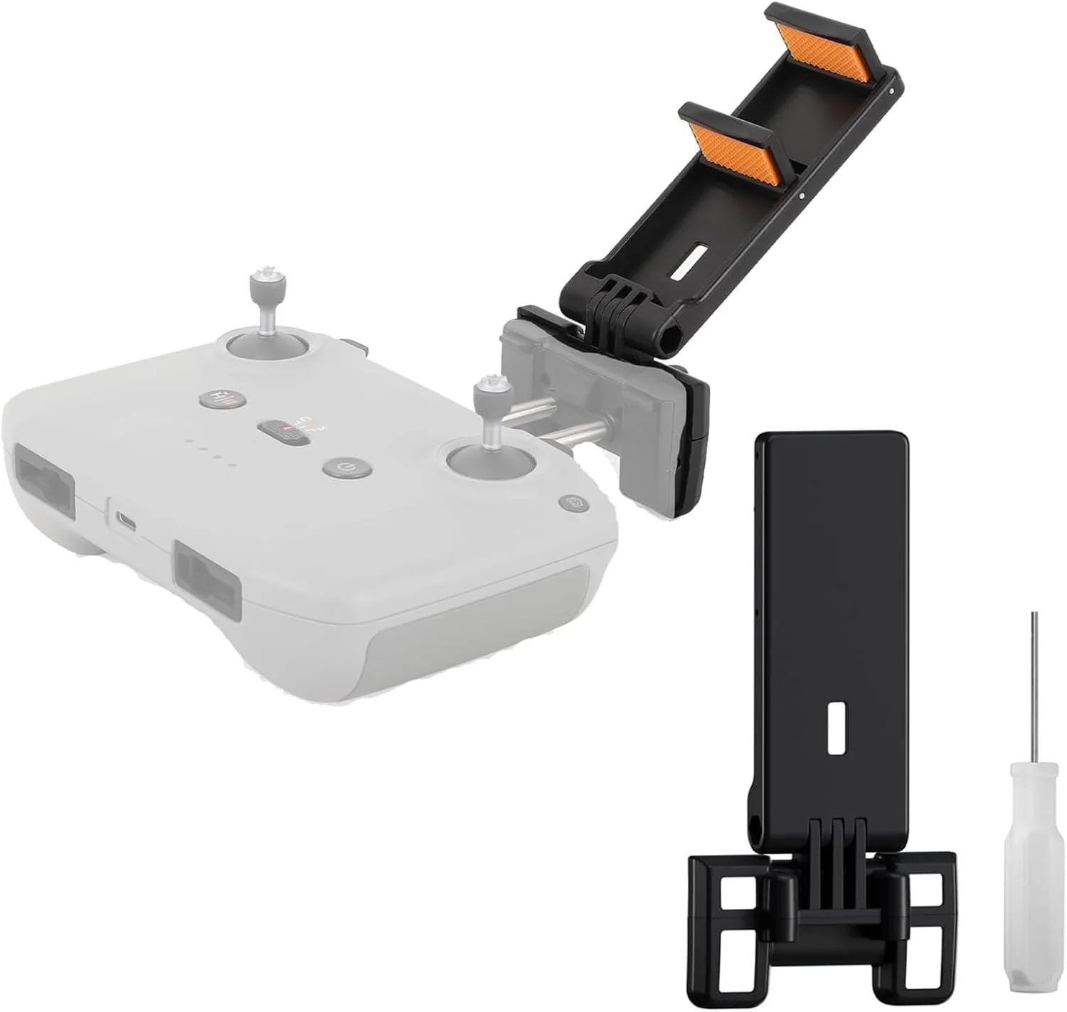 پایه نگهدارنده تبلت قابل تنظیم آزون برای DJI Neo/AIR 3S/Mini 4 Pro، استند تاشو برای کنترل از راه دور DJI RC-N3/N2/N1، 7.9-11 اینچ، لوازم جانبی پهپاد