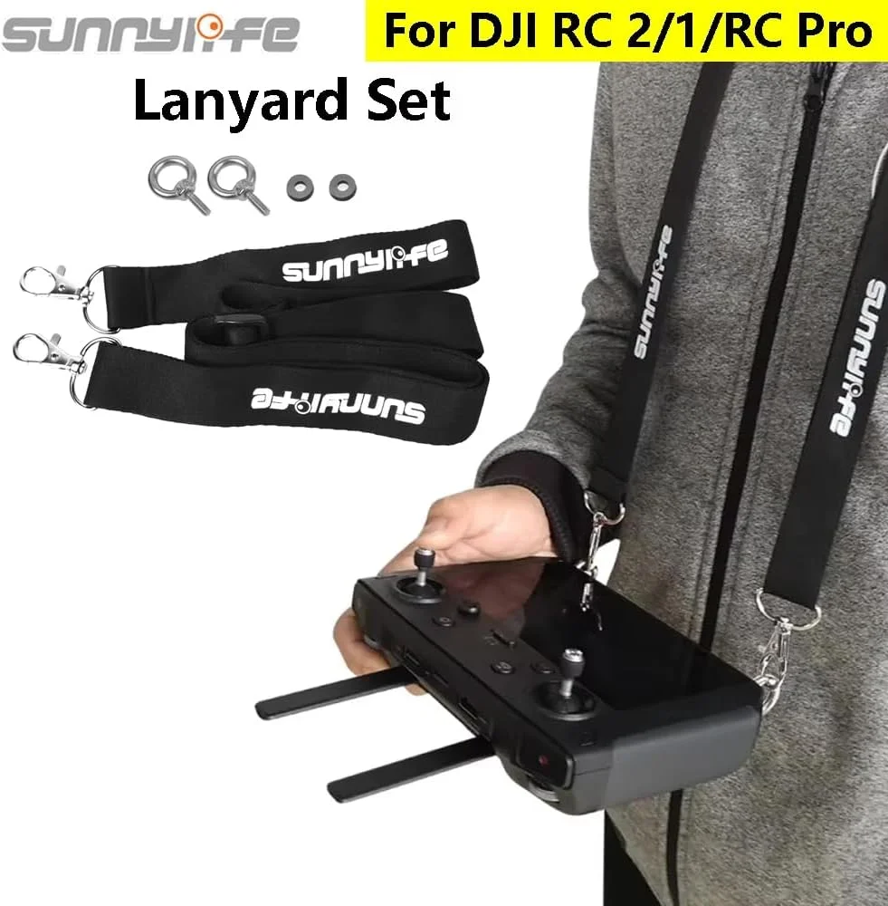 بند گردنی کنترل از راه دور eWINNER با پیچ برای DJI RC 2/RC Pro/RC، مناسب برای قطعات پهپاد DJI Mini 5 Pro Mini 4 Pro Mavic 4 Pro FLIP بند گردنی کنترل از راه دور eWINNER با پیچ برای DJI RC 2/RC Pro/RC، مناسب برای قطعات پهپاد DJI Mini 5 Pro Mini 4 Pro Mavic 4 Pro FLIP
