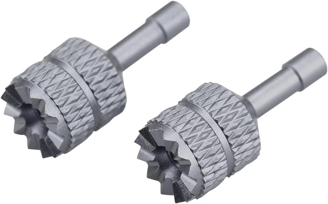 HeiyRC 2 عدد جوی استیک جایگزین برای کنترل از راه دور DJI RC/RC 2، استیک های انگشتی آلومینیومی سازگار با DJI Mini 3 Pro/Mini 4 Pro/Air 3 (خاکستری نقره ای)