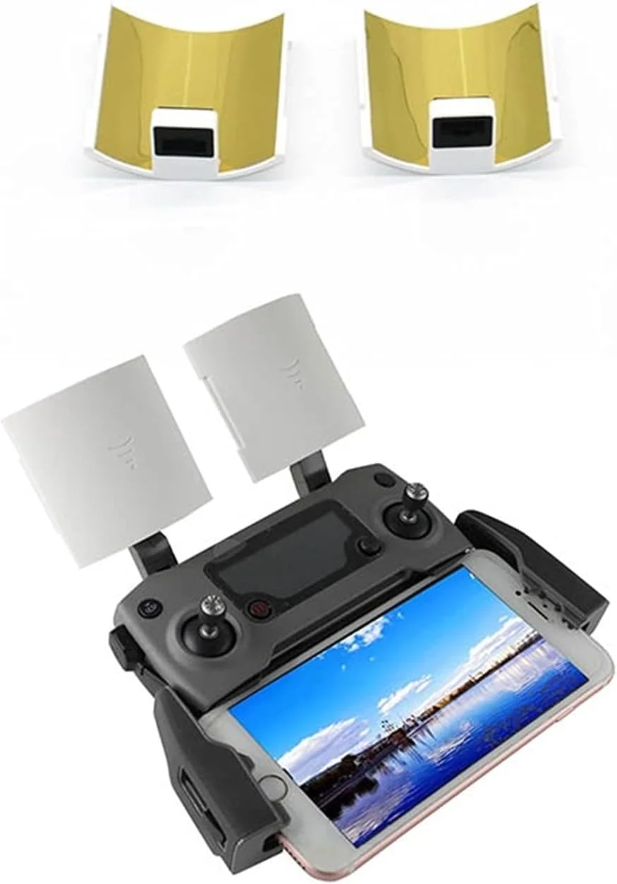 تقویت کننده سیگنال آنتن کنترل از راه دور، مناسب برای DJI، Mavic Pro، MINI، Air Spark، Mavic2 (2 عدد و بند گردن)