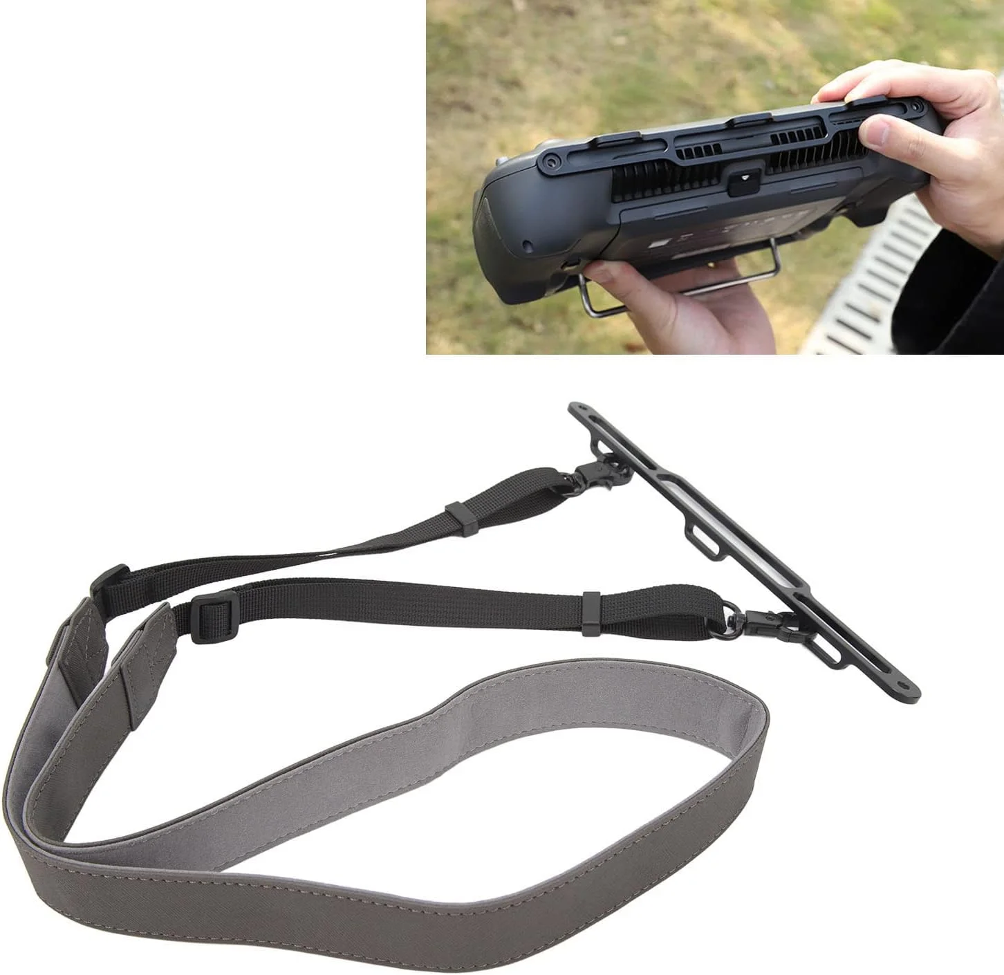 بند گردنی کنترلر پهپاد، بند گردنی قابل تنظیم و جداشدنی با پد برای کنترل از راه دور پهپاد DJI RC Plus