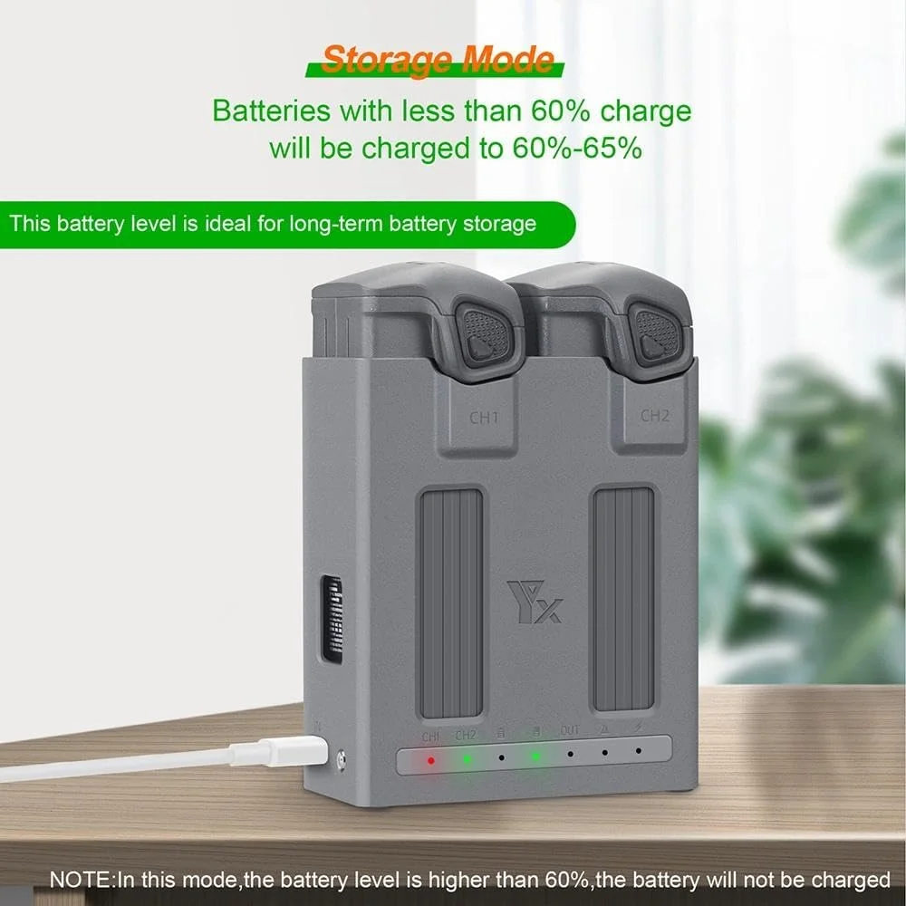 شارژر دو کاناله برای DJI Mavic 4 Pro | هاب باتری دو طرفه | شارژ سریع همزمان برای 2 باتری | سیستم شارژ هوشمند | لوازم جانبی پهپاد شارژر دو کاناله برای DJI Mavic 4 Pro | هاب باتری دو طرفه | شارژ سریع همزمان برای 2 باتری | سیستم شارژ هوشمند | لوازم جانبی پهپاد