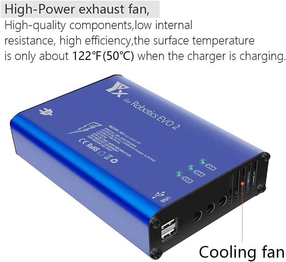 شارژر باتری Hanatora برای Autel Robotics EVO 2, II Pro V2 V3 Enterprise RTK, Dual Drone، هاب شارژ سریع چندگانه موازی شارژر باتری Hanatora برای Autel Robotics EVO 2, II Pro V2 V3 Enterprise RTK, Dual Drone، هاب شارژ سریع چندگانه موازی