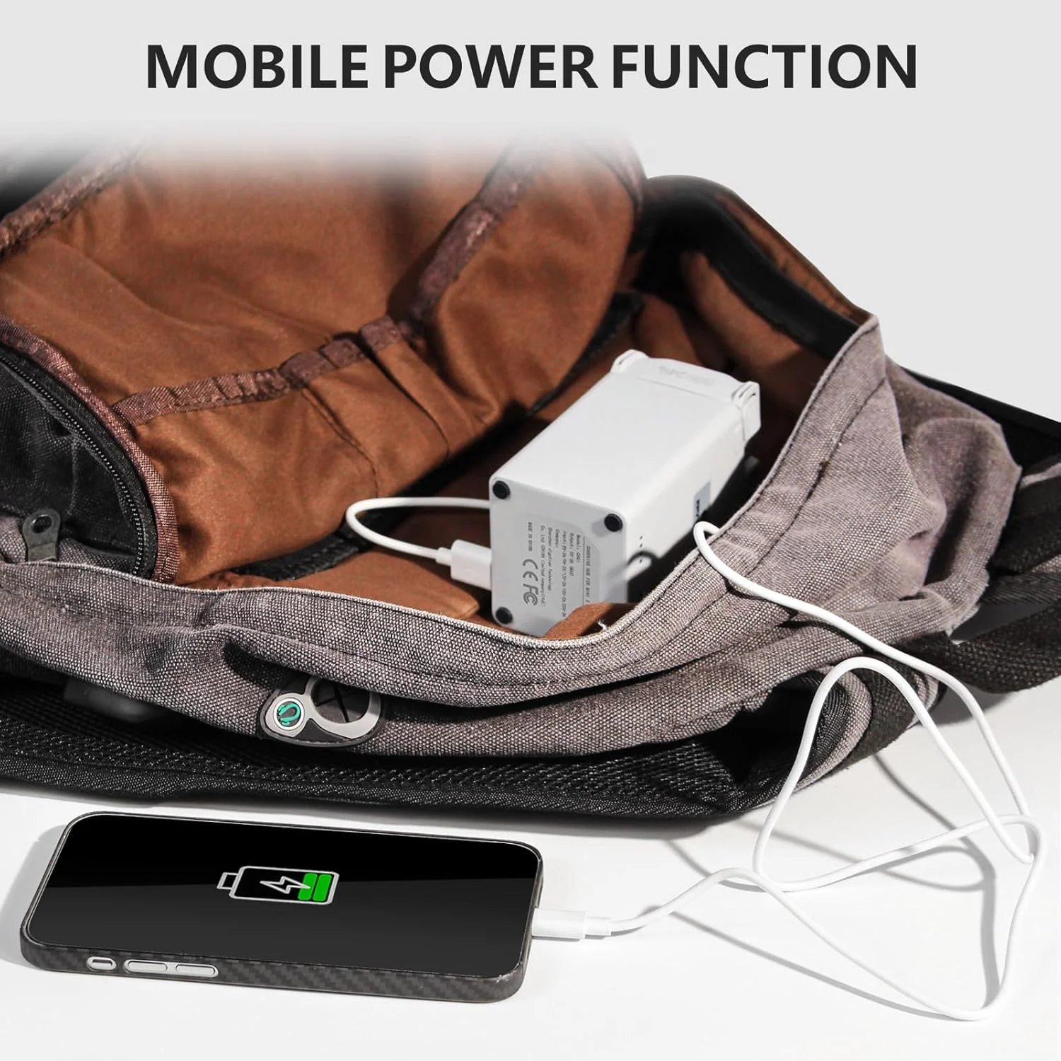 شارژر باتری مینی 4 پرو برای سری DJI Mini 3، هاب شارژ دو طرفه، شارژ سریع دو باتری