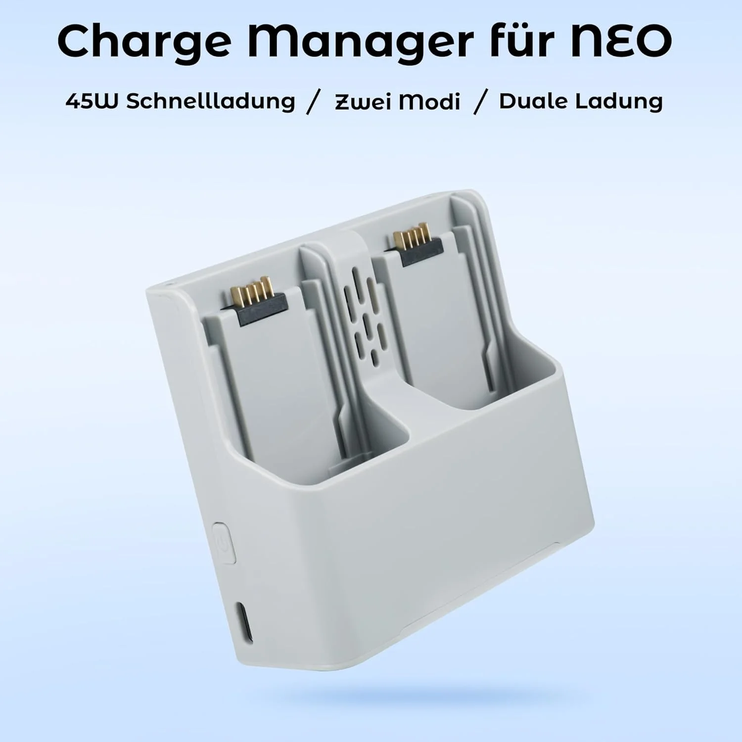 شارژر باتری برای DJI Neo، ایستگاه شارژ دو طرفه پهپاد، شارژر سریع هاب شارژ دو طرفه برای Neo، ایستگاه شارژ باتری، لوازم جانبی شارژر باتری دوگانه شارژر باتری برای DJI Neo، ایستگاه شارژ دو طرفه پهپاد، شارژر سریع هاب شارژ دو طرفه برای Neo، ایستگاه شارژ باتری، لوازم جانبی شارژر باتری دوگانه