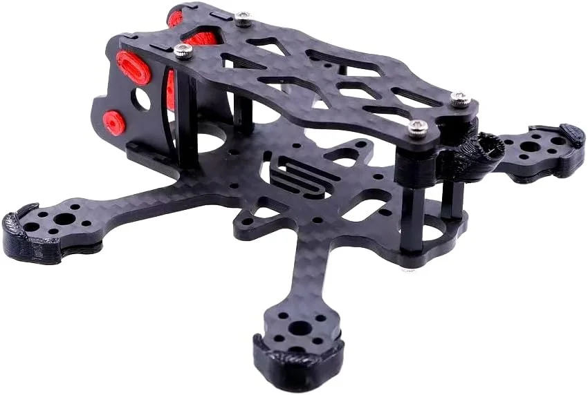 کیت فریم کوادکوپتر پهپاد FPV مدل APEX سایز 2 اینچ، فاصله بین دو محور 95 میلی‌متر، سازگار با DJI O4 Air Unit برای پرواز نمایشی