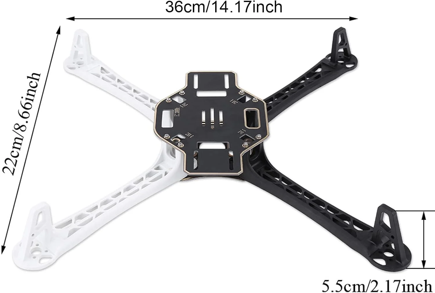 فریم پهپاد، کیت فریم پهپاد FPV هواپیمای کوادکوپتر، برد PCB یکپارچه لوازم جانبی RC برای F450