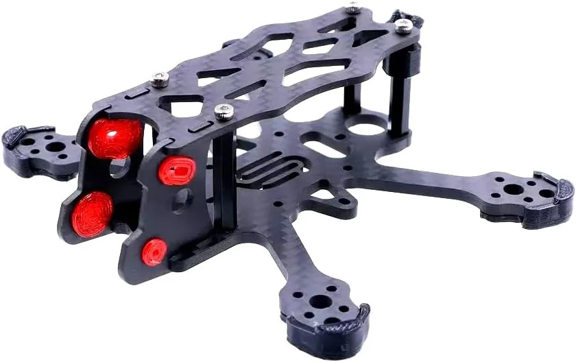 کیت فریم کوادکوپتر پهپاد FPV مدل APEX سایز 2 اینچ، فاصله بین دو محور 95 میلی‌متر، سازگار با DJI O4 Air Unit برای پرواز نمایشی