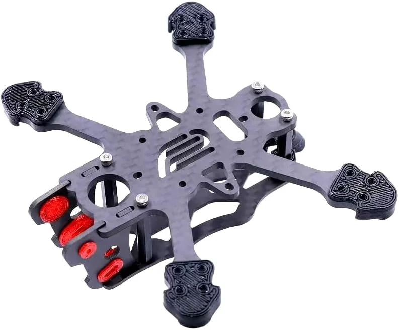 کیت فریم کوادکوپتر پهپاد FPV مدل APEX سایز 2 اینچ، فاصله بین دو محور 95 میلی‌متر، سازگار با DJI O4 Air Unit برای پرواز نمایشی