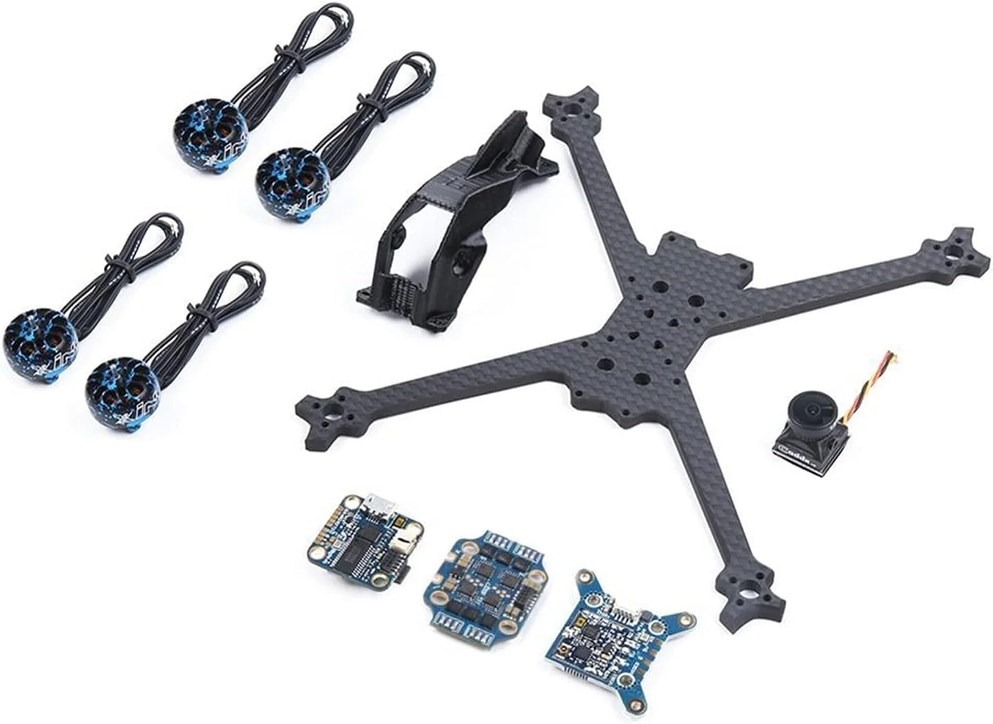 کیت ساخت پهپاد مسابقه ای آی فلایت TurboBee 160RS 165mm FPV با موتور XING 1404 3800KV / استک SucceX Micro F4 V1.5 15A